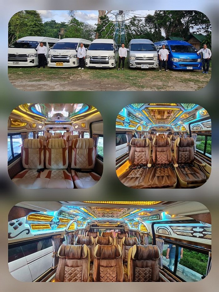 van rental with driver in bangkok