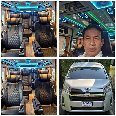 Van rental with driver available 24 hours