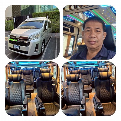 Van rental with driver, 24 hour service