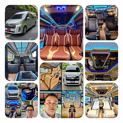 Van rental with driver available 24 hours